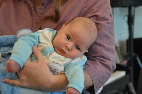 Buona Genitorialità Dolce Piccolina Nuova Vita Nascita Del Bambino Giornata — Foto Stock