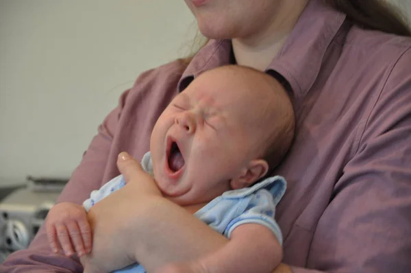 Buona Genitorialità Dolce Piccolina Nuova Vita Nascita Del Bambino Giornata — Foto Stock