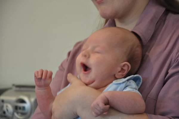 Kinder Dagen Moederdag Nieuwe Leven Baby Geboorte Kinderopvang Familie Liefde — Stockfoto