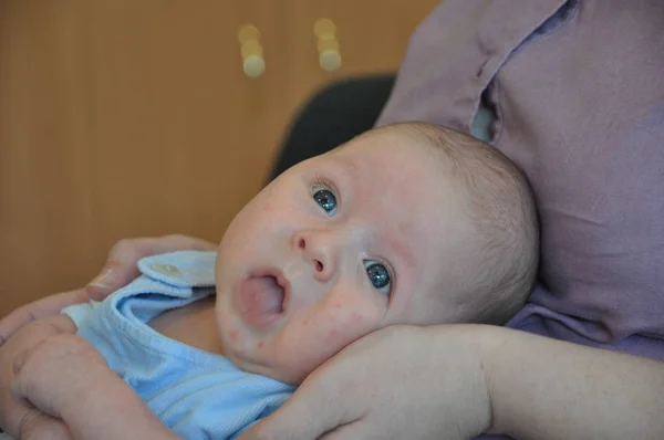 Buona Genitorialità Dolce Piccolina Nuova Vita Nascita Del Bambino Giornata — Foto Stock