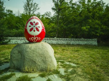 Bir tek büyük easter egg, Zaporozhye, Ukrayna, 22 Ağustos 2018