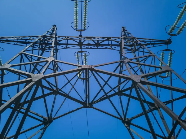 Elektrik direkleri closeup. Zaporozhye, Ukrayna, 22 Ağustos 2018.