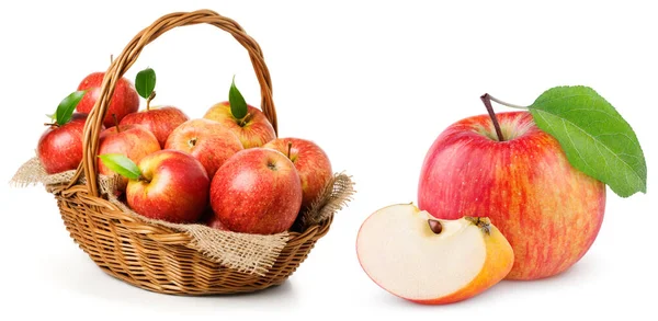 Frutas Frescas Mistura Maçã Fundo Branco Frische Frchte Apfelmischung Auf Fotografias De Stock Royalty-Free