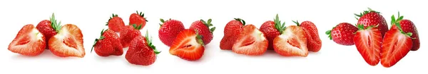 Beyaz arka planda kırmızı, sağlıklı ve tatlı çilekler. Erdbeeren, rote, gesunde und se Erdbeeren auf weiem Hintergrund.çilek, meyve, kırmızı, taze, Erdbeere, Obst, frisch,