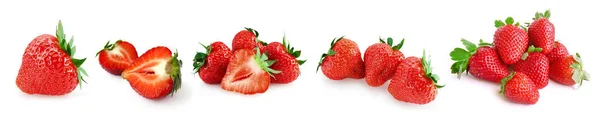 Beyaz arka planda kırmızı, sağlıklı ve tatlı çilekler. Erdbeeren, rote, gesunde und se Erdbeeren auf weiem Hintergrund.çilek, meyve, kırmızı, taze, Erdbeere, Obst, frisch,