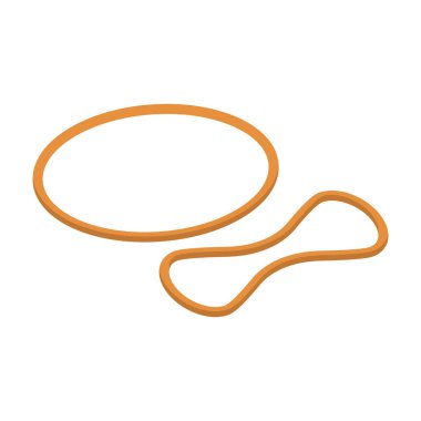 Lastik bant. Lastik bant. Düzenlenebilir vektör.