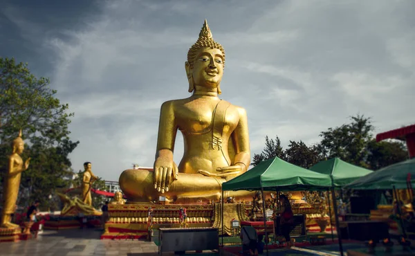 Große Buddha Statue Pattaya Sightseeing Thailand — Stockfoto