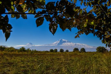 Ermenistan'dan Mout Ararat doğal bir görünüm