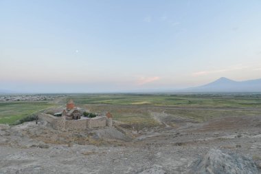 Eski manastır Khor Virap Ermenistan'da