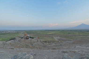 Eski manastır Khor Virap Ermenistan'da