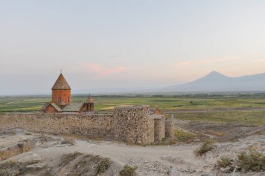 Eski manastır Khor Virap Ermenistan'da