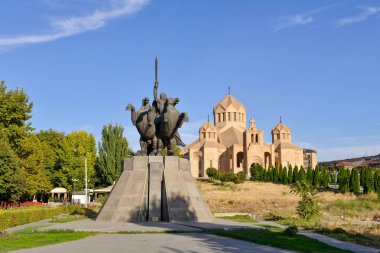 Erivan'da Aziz Gregory Lusavurich (ışığı) Katedrali