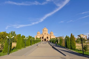 Erivan'da Aziz Gregory Lusavurich (ışığı) Katedrali