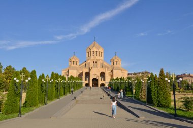 Erivan'da Aziz Gregory Lusavurich (ışığı) Katedrali
