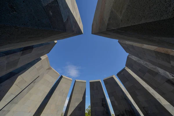 Monumento Memorial Genocídio Armênio Erevan — Fotografia de Stock