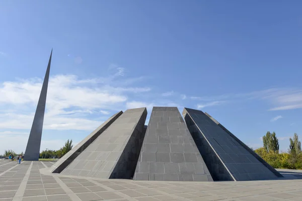 Monument Commémoratif Génocide Arménien Erevan — Photo
