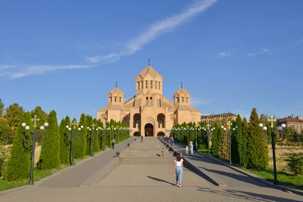 Kathedraal Van Saint Gregory Lusavurich Illuminator Yerevan — Stockfoto