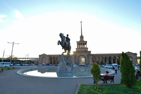 Statua Davide Sassoun Erevan — Foto Stock