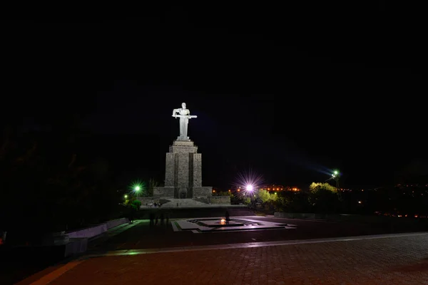 Estátua Mãe Armênia Victory Park Yerevan Armênia — Fotografia de Stock