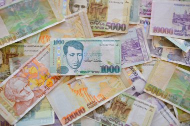 Banknot Dramı Ermenistan Cumhuriyeti.