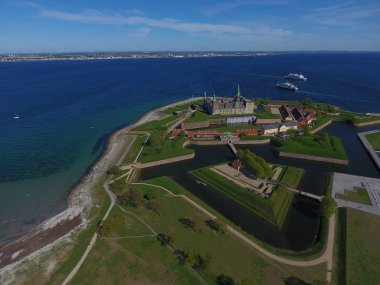Kronborg Kalesi'ne, Helsingor, Danimarka