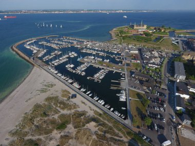 Kronborg Kalesi'ne, Helsingor, Danimarka