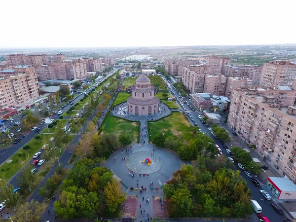 Die Heilige Dreifaltigkeitskirche Eriwan Armenien — Stockfoto
