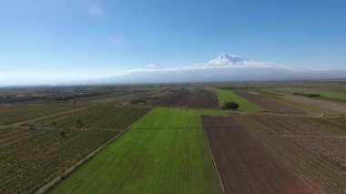 Ermenistan'dan Mout Ararat doğal bir görünüm
