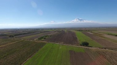 Ermenistan'dan Mout Ararat doğal bir görünüm