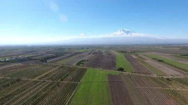 Ermenistan'dan Mout Ararat doğal bir görünüm
