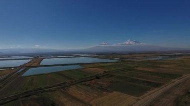 Ermenistan'dan Mout Ararat doğal bir görünüm