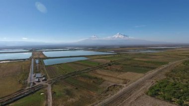 Ermenistan'dan Mout Ararat doğal bir görünüm
