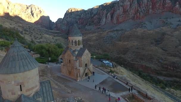 Yüzyılda Ermenistan Noravank Manastır — Stok video