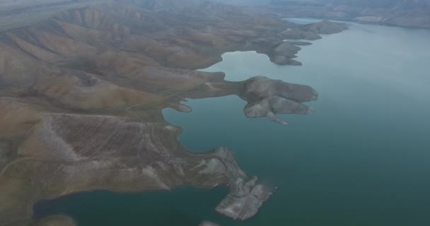 Paysages Uniques Dans Réservoir Azat Arménie — Video
