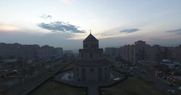 Церковь Святой Троицы Ереване Армения — стоковое видео