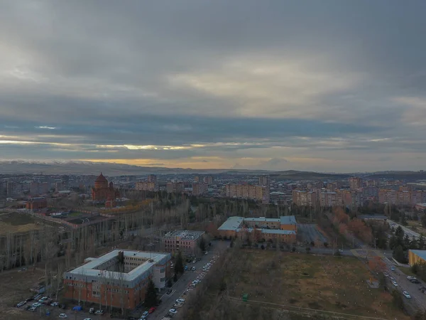 Iglesia Hovhannes Ciudad Abovyan Armenia — Foto de Stock