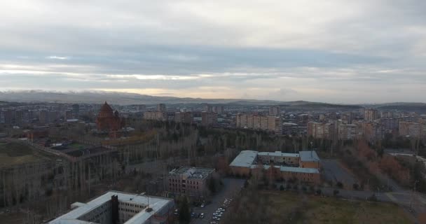 Hovhannes Kostel Abovyan Město Arménie — Stock video