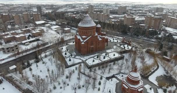 Igreja Hovhannes Cidade Abovyan Armênia — Vídeo de Stock