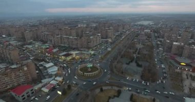 Yerevan şehir Malatia-Sivaslı İlçesi, Ermenistan Arial görünümü.