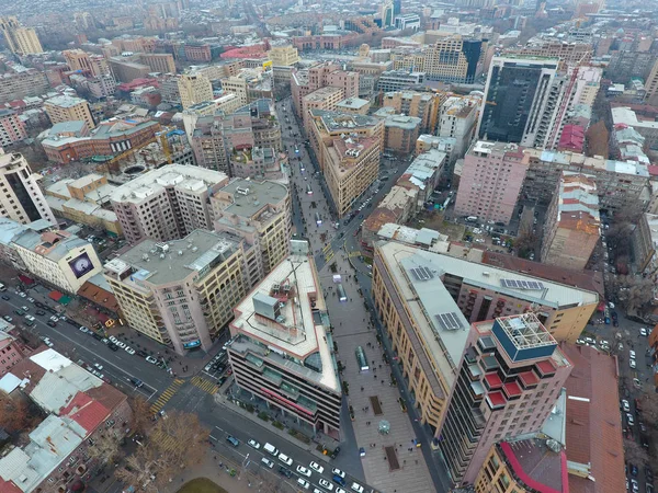 Vista Ciudad Yerevan Armenia — Foto de Stock