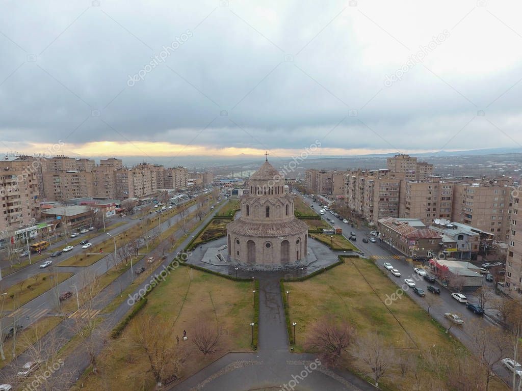 The The Holy Trinity Church in Yerevan, Armenia
