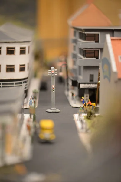 Die Stadt Miniaturformat — Stockfoto