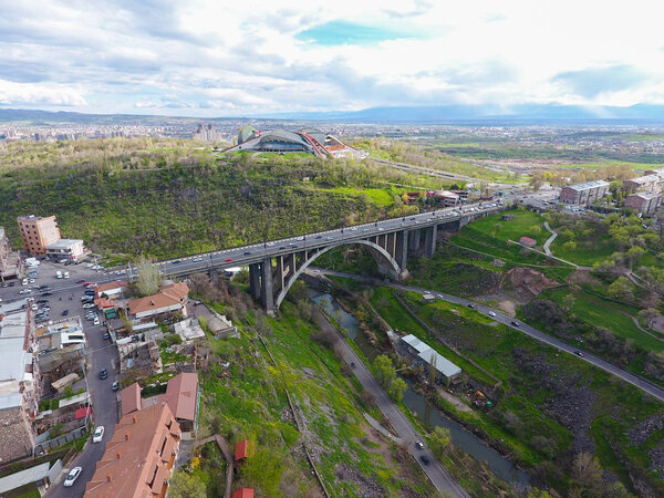 The Great Bridge of Hrazdan, Yerevan, Armenia