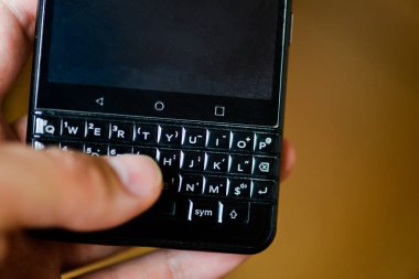 qwerty Klavye yakın çekim