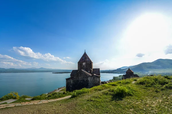 Monasterio Sevanavank Provincia Gegharkunik Armenia — Foto de Stock