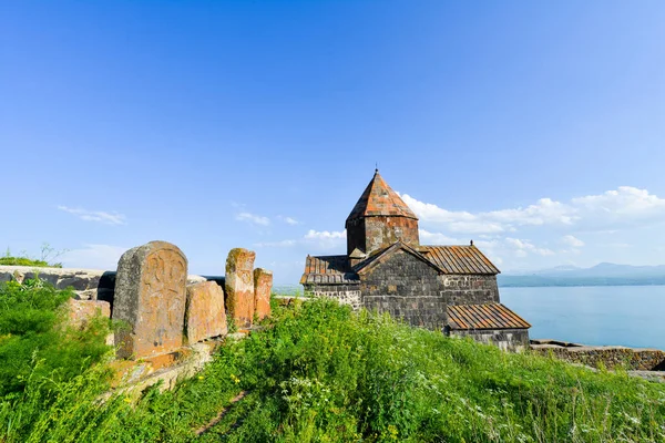 Monasterio Sevanavank Provincia Gegharkunik Armenia — Foto de Stock