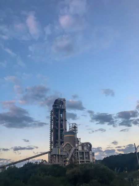 RIO BRANCO DO SUL, BRAZIL - 2018: Votorantim is a Cement Factory in Rio Branco do Sul, Brazil. Obrazy Stockowe bez tantiem