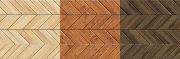 Conjunto Texturas Sin Costura Alta Resolución Parquet Madera Patrones Chevron —  Fotos de Stock