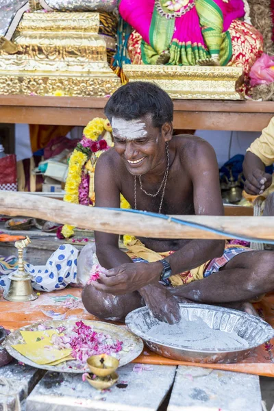 Editorial Documental Masi Magam Festival Puduchery Pondichery Tamil Nadu India —  Fotos de Stock