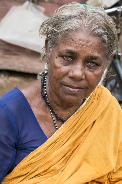 Pondichery Puducherry Tamil Nadu India Septiembre Circa 2017 Una Etnia — Foto de Stock